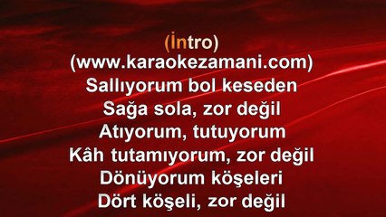 Mabel Matiz - Zor Değil - 2013 TÜRKÇE KARAOKE