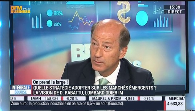 On prend le large ! : Il n'existe pas de liens directs entre la hausse des taux d'intérêts et la baisse des marchés émergents , Didier Rabattu - 14/10