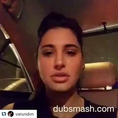 Nargis Fakhri hot Dubsmash- Hollywood Dialogue---wndEb97mA