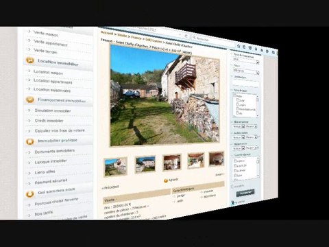 Partez à l’assaut des petites annonces immobilières vente Location et Location Vacances - Immo en France