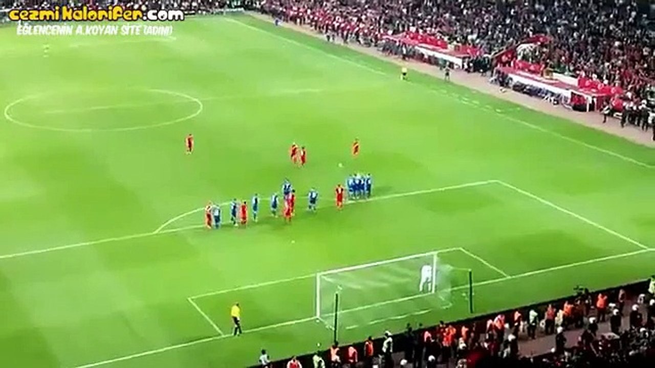 Selçuk İnan'ın Harika Golünün Tribün Çekimi