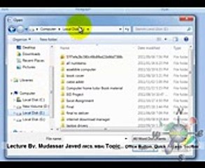 MS Word 2007 Complete Urdu Tutorial Part 2.3