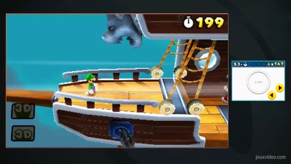 Super Mario 3D Land -71- Monde S3-Bateau