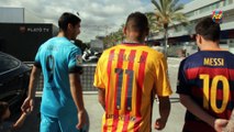 Messi, Neymar & Suárez - Making of Revista Barça