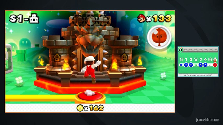 Super Mario 3d Land 58 Monde S1 Chateau Video Dailymotion