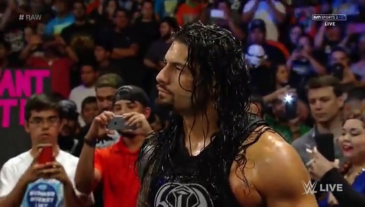 Wyatt Family VS Roman Reigs in NIGHT OF CHAMPIONS