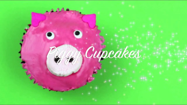 PIG CUPCAKE make this cute piglet cupcake as seen on Sunrise channel 7 how to baking