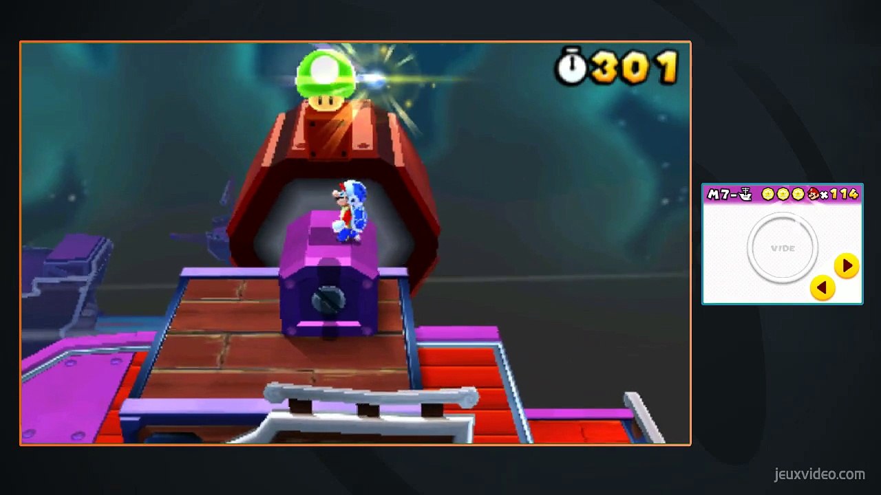 Super Mario 3D Land - 44-Monde 7-Bateau