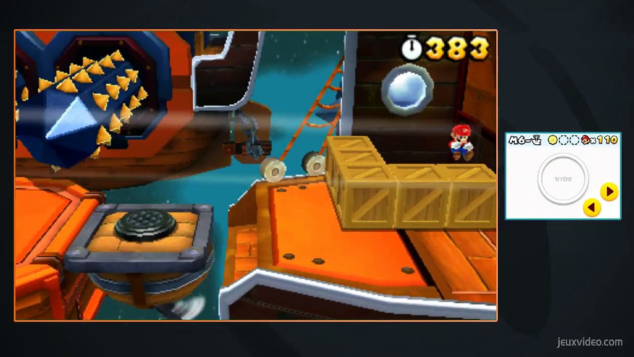 Super Mario 3D Land - 38 - Monde 6-Bateau