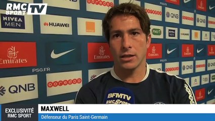 EXCLU Rmc Sport - Maxwell : "A un moment, il faut aussi penser à arrêter"