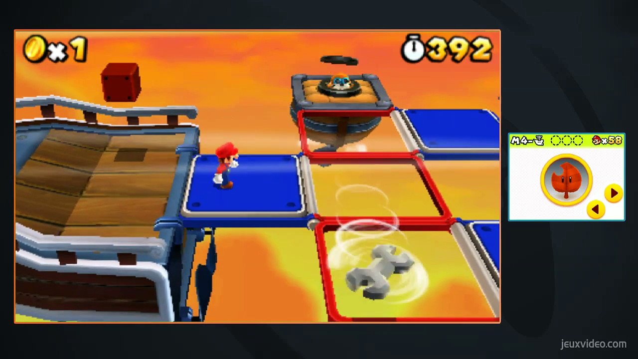 Super Mario 3D Land - 25 - Monde 4-Bateau