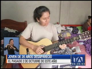 Bryan Reyes despareció el viernes 2 de octubre de 2015