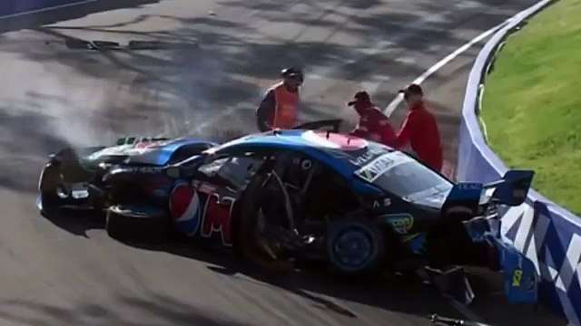 Chaz Mostert Bathurst V8 Supercars Crash