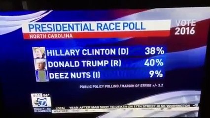 Deez Nuts For President 2016
