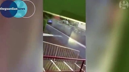 FOOTAGE: Moments after Parramatta shooting, Sydney NSW