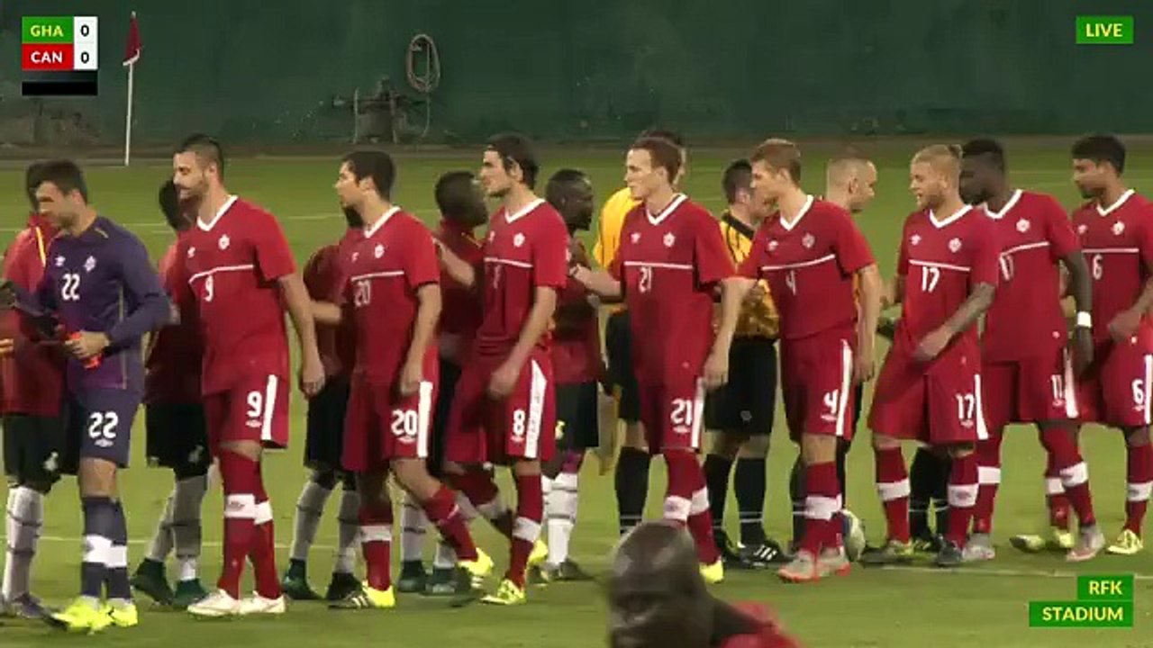 Canada 1-1 Ghana (friendly)