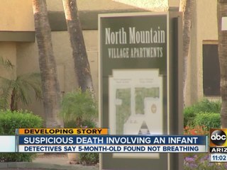 Suspicious death involving infant in Phoenix
