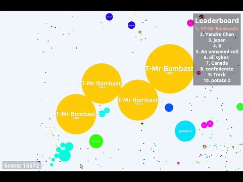 Agar.io Highest Score Solo - World record