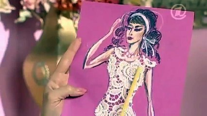 Кружевное платье на лето