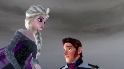 Elsa Bites Hans - Frostbite Vampire