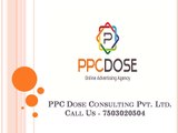 Tech Support PPC Services Provider- PPC Dose Consulting Private Limited