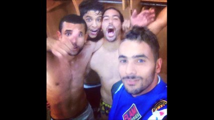 بالفيديو :  إحتفال لاعيبي الترجي بالإنتصار فالدربي في حجرات الملابس