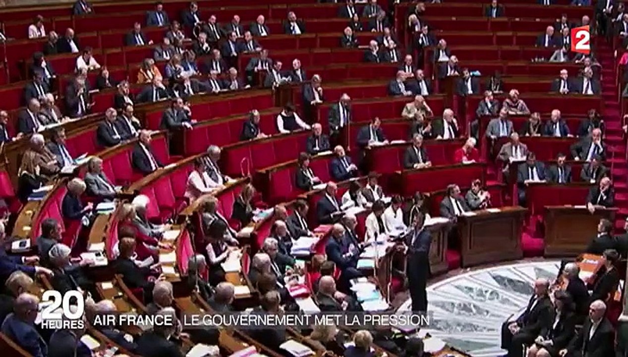 Air France : le gouvernement fait pression sur la compagnie