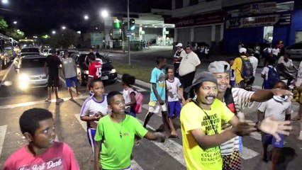 Protesto na Avenida Vitória