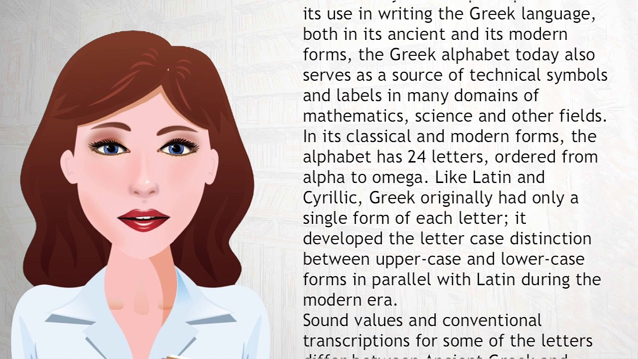 Greek alphabet