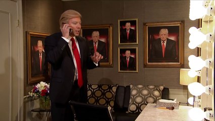 Donald Trump Interviews Himself In the Mirror