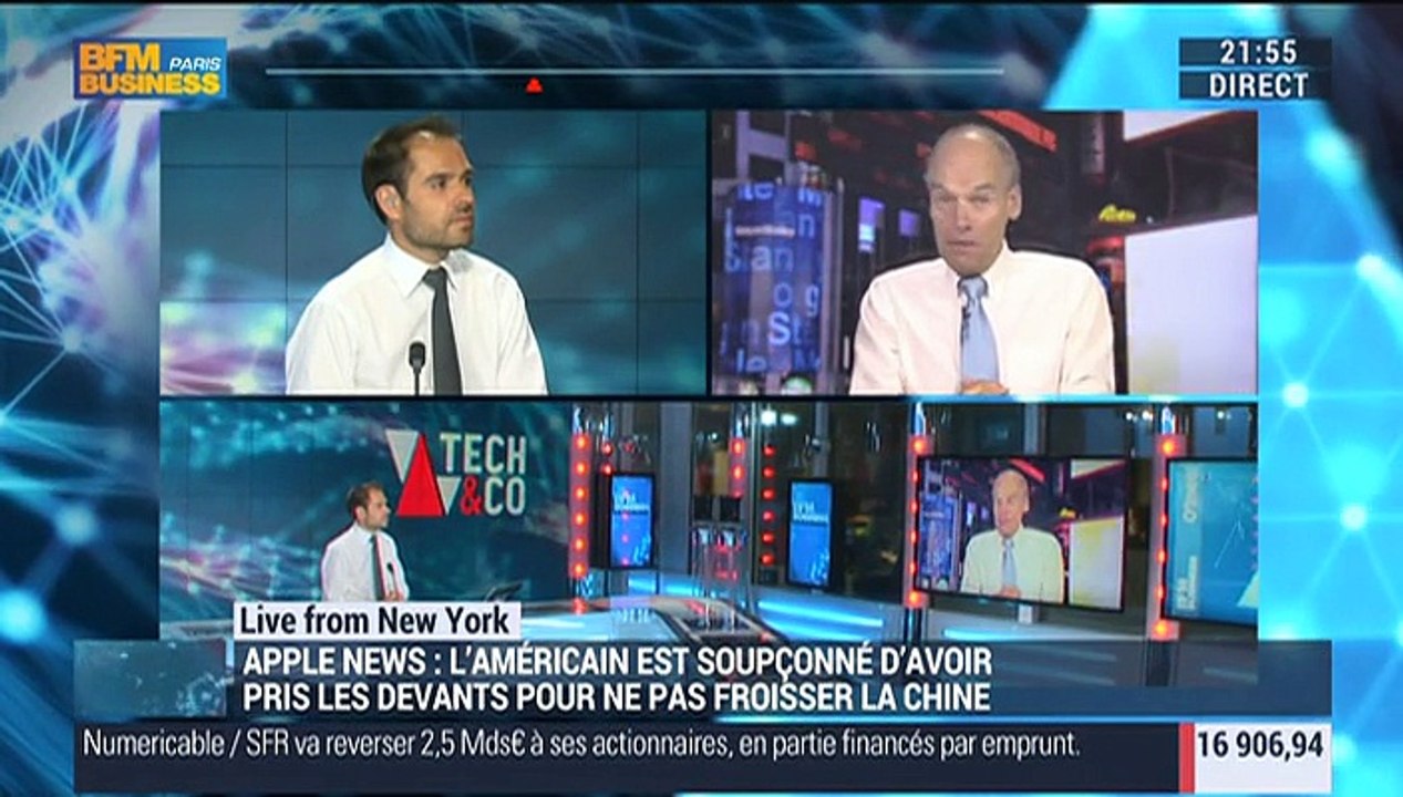 Live From New York: Apple désactive son application d'actualités en Chine - 14/10