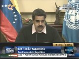 Maduro se reunió con representantes de la ONU