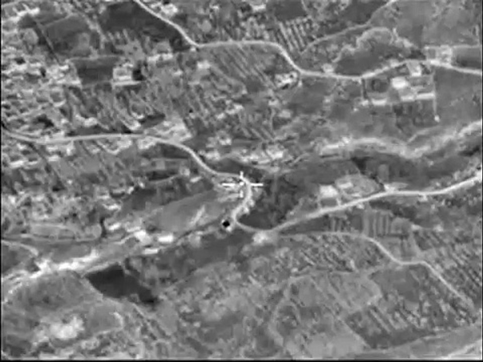 Application of an air strike on a warehouse of weapons and ammunition near the settlement LIH Idlib