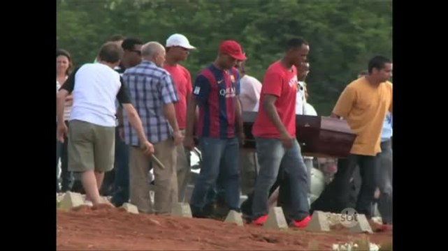 Pai e filho que morreram em emboscada são enterrados no interior de SP