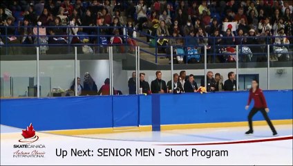 2015 autumn classic シニア男子ショート 第１グループ 6分間練習