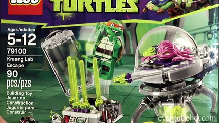 KRAANG LAB ESCAPE & MUTAGEN OOZE!!! LEGO Teenage Mutant Ninja Turtles Set 79100
