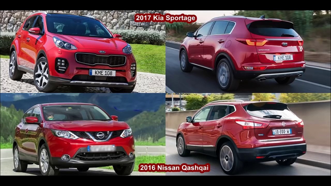 2016 Nissan Qashqai VS 2016 Hyundai Tucson - DESIGN!