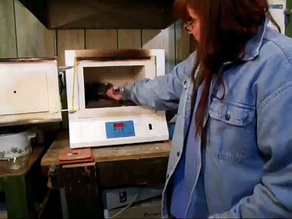 Lost Wax Casting Step 4 of 9 Burning out the flasks