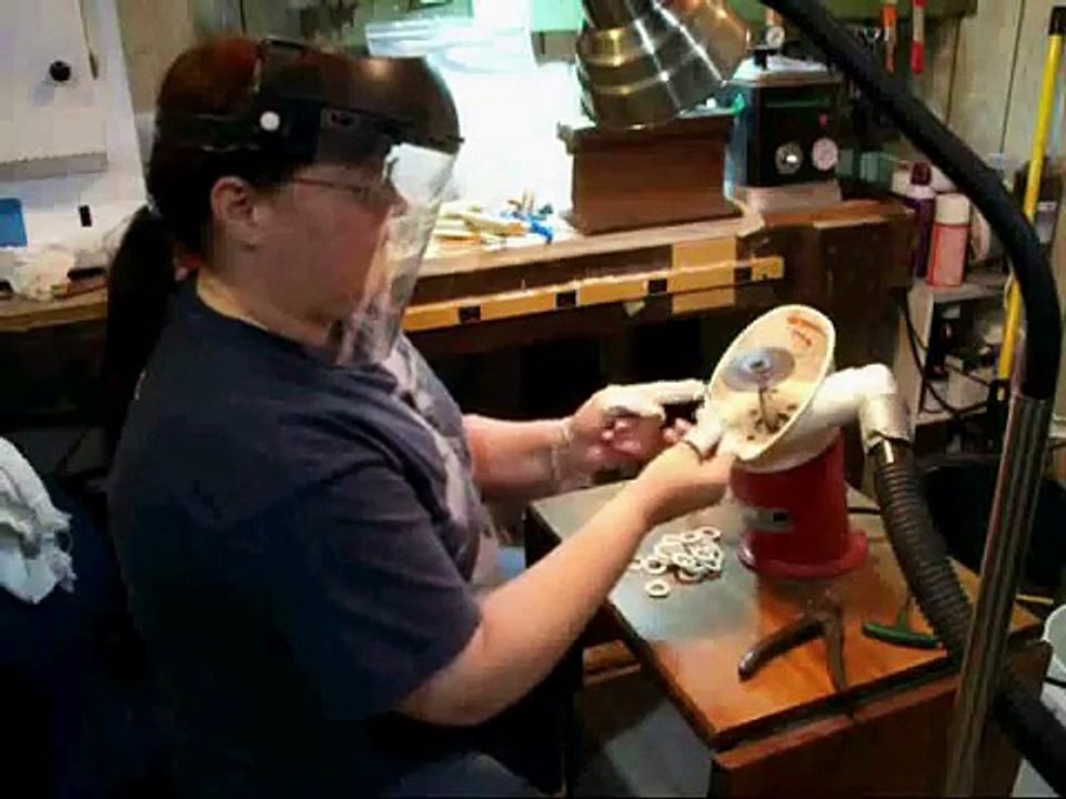 Lost Wax Casting Step 9 of 9 Finishing and Polishing