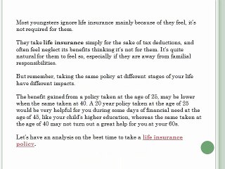 Life Insurance Policy