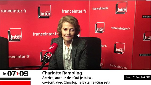 Charlotte Rampling : Le suicide de ma soeur m'a rendue plus intéressante, réfléchie et mélancolique