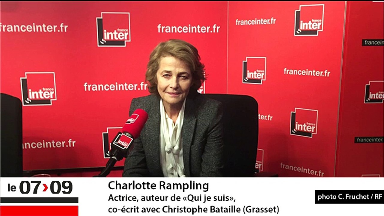 Charlotte Rampling : "Le suicide de ma soeur m'a rendue plus intéressante, réfléchie et mélancolique"