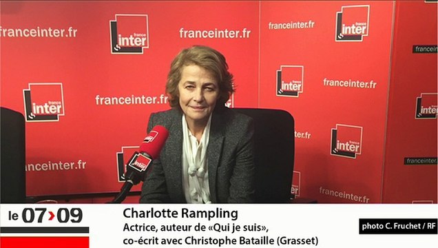 Charlotte Rampling : La mort de ma sœur c’est ce qui a fait ce que je suis
