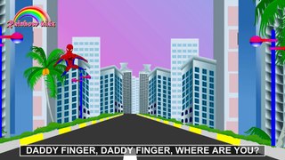 Hulk hunt Spiderman Finger family