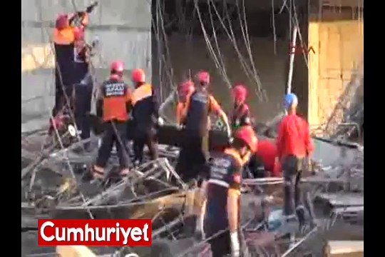 Hastane inşaatında göçük: 4 ölü