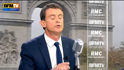 Valls sur Le Drian: "On ne peut pas être président de région et membre du gouvernement"
