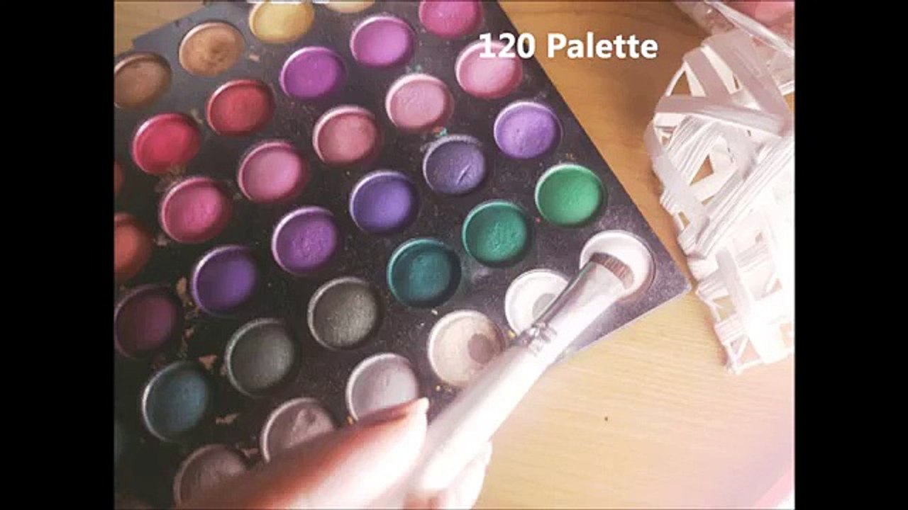Blue Arabic Make up Tutorial