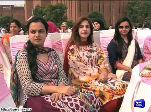 Breast cancer awareness campaign held in Lahore