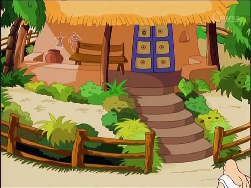 The Lazy Brahmin - Grandma Stories - Hindi Animated Stories For Kids-HINDI -HD