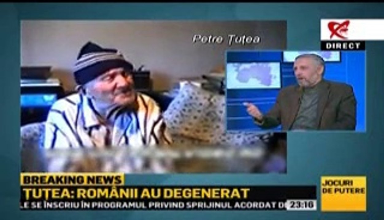 1/2 - MARIAN MUNTEANU la Rares Bogdan despre PETRE TUTEA, cu filmari document